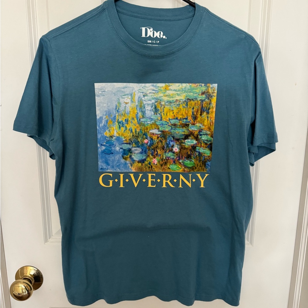 Doo Giverny Graphic T-Shirt in Teal